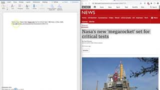 Cite a newspaper article in MLA 8 (in less than 4 minutes)!