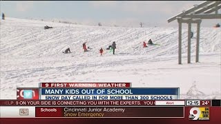 Ally: Kids out of school after cancellations