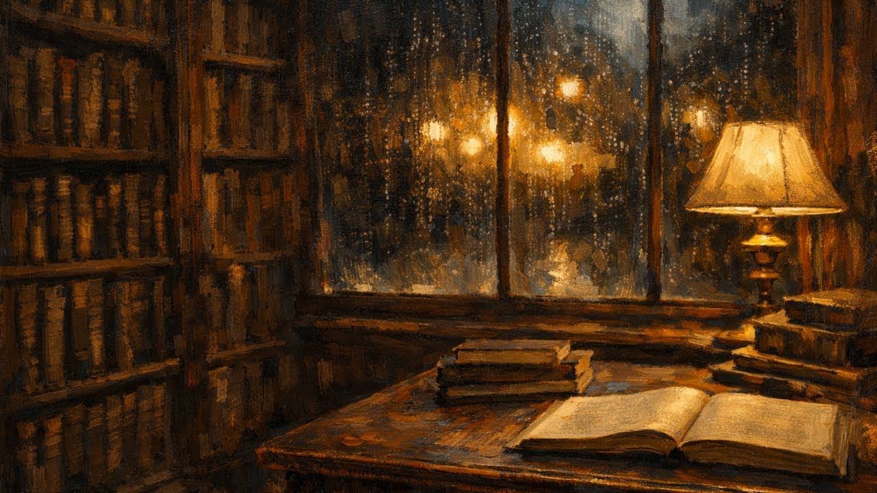 Late Night Study Music | Dark Academia Piano & Violin for Long, Quiet Nights