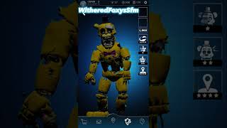 Tyrex withered fredbear in fnaf ar!