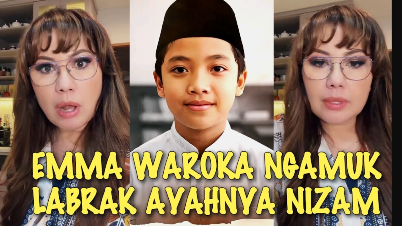GEGER√√ EMMA WAROKA NGAMUK LABRAK AYAHNYA NIZAM DAN IBU TIRINYA!!