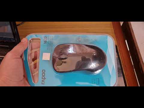 Rapoo 1620 wireless optical mouse | Unboxing and review |