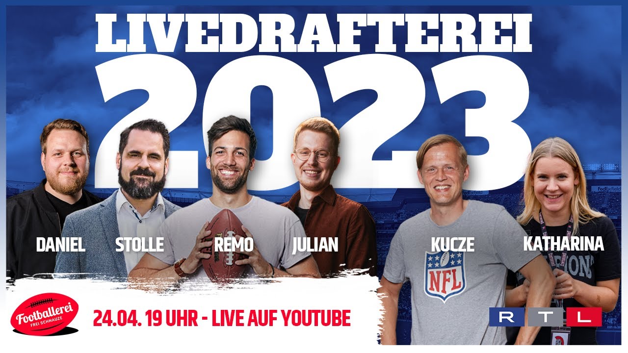 LIVE 🔴 Der große NFL Mock Draft 2023 RTL Sport