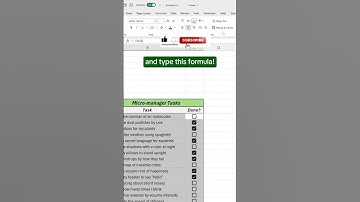 How to Create a To-Do List in Excel | Simple & Effective Task Management #excelhacks #todoist #excel