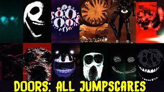 Roblox Doors Ambush Jumpscares In Top 10 Different Type Of Doors Fan-made  Games 