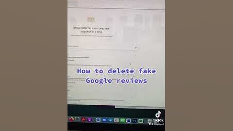 How to delete fake Google Reviews