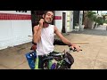 JOVEM URUGUAIO LUCAS, QUE ESTÁ ATRAVESSANDO O BRASIL DE BICICLETA 🚲  🇧🇷 🇺🇾