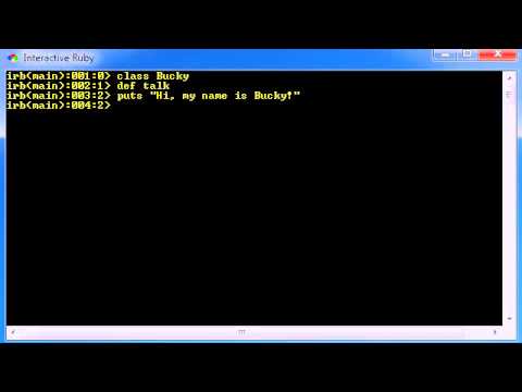 Learn Ruby Programming Lesson 8 - Methods in Ruby