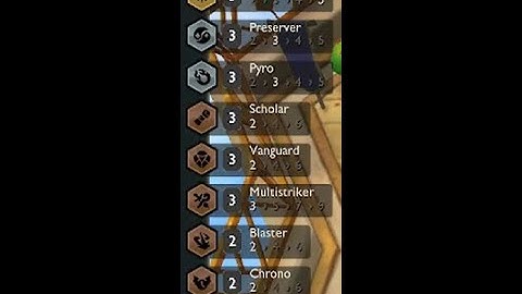 arcana emblem + Trait tracker + Stand United with 10 active traits 💪💪