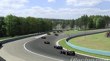 iRacing Indycar Fixed Series at Watkins Glen 1st lap