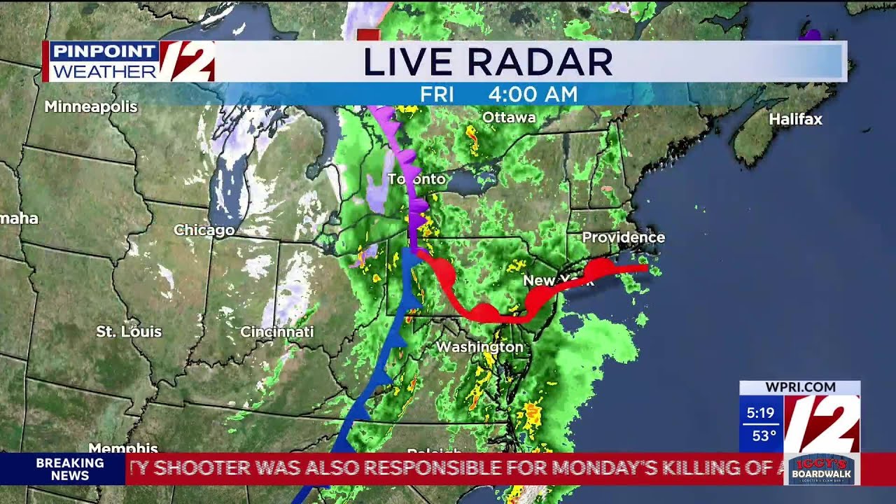 WPRI 12 Weather Forecast 12/19/25: Damaging Winds, Heavy Rain Today ...