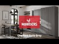 Howdens chelford slate grey shaker kitchen