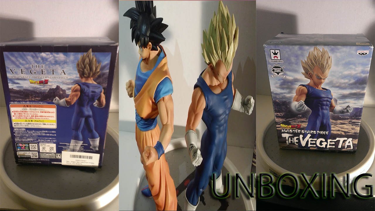Banpresto DragonBall Z Master Star Piece Vegeta Unboxing!!