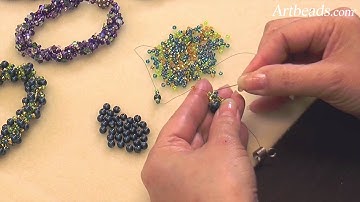 Artbeads Quick Tutorial - Spiral Rope Seed Bead Technique with Cynthia Kimura