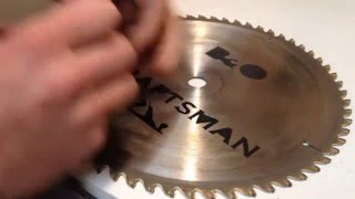 Re-purpose old saw blade