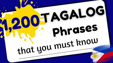 1200 Essential Tagalog Phrases for Everyday Use (With English Translations) | Learn Filipino Fast