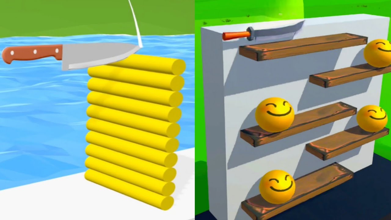 Slice It vs Slice All Very Satisfying and Relaxing ASMR