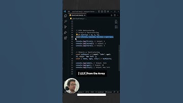 Destructuring Assignment in JavaScript. #shorts
