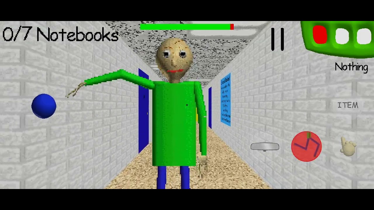 Я играю в балди с опытом