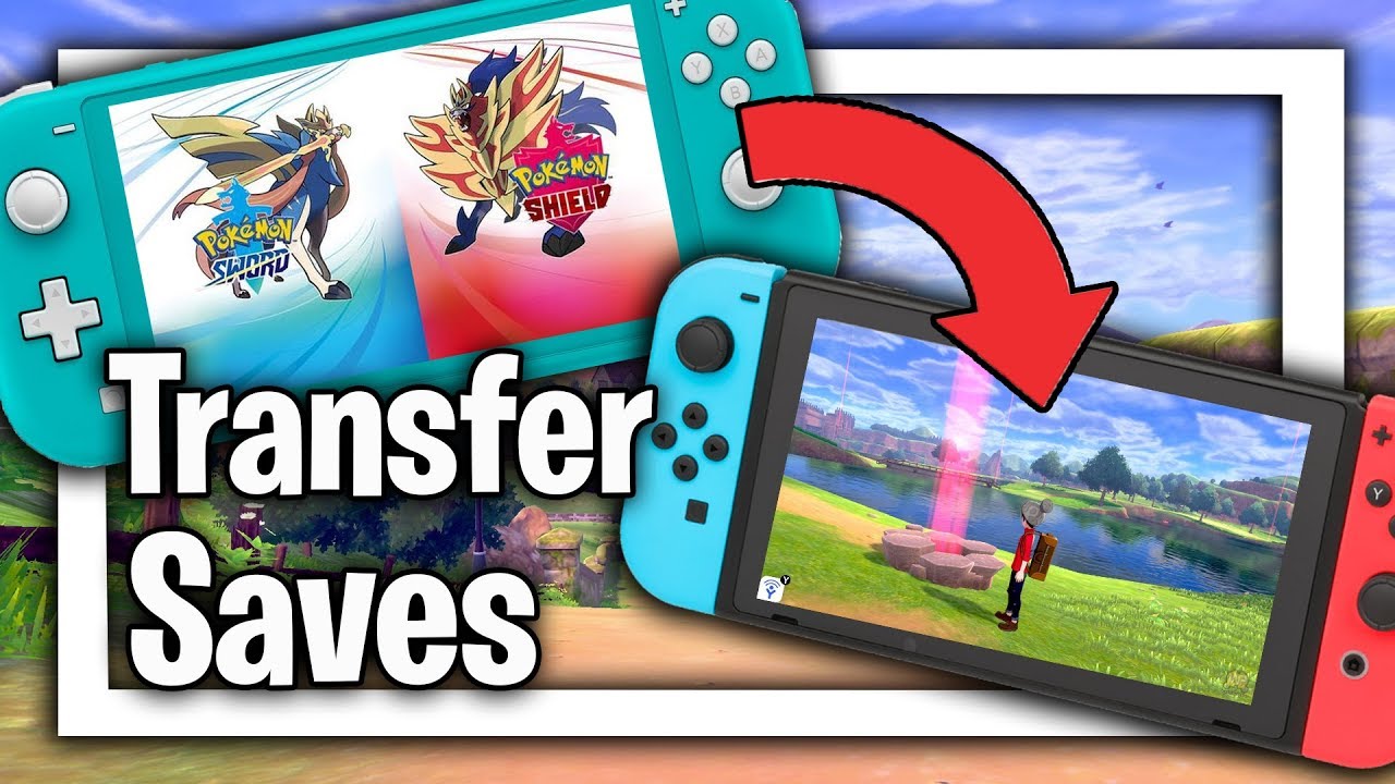 How To Transfer Pokemon Sword And Shield Saved Data Nintendo Switch Save Data Transfer Guide Youtube