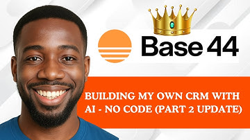 Building My Own CRM with Base 44 Ai App Builder - No Code (Update 2)