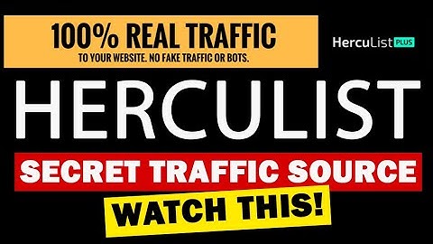 💥 Herculist Plus Traffic Solo Ads - Herculist Review 2021 #HerculistReview