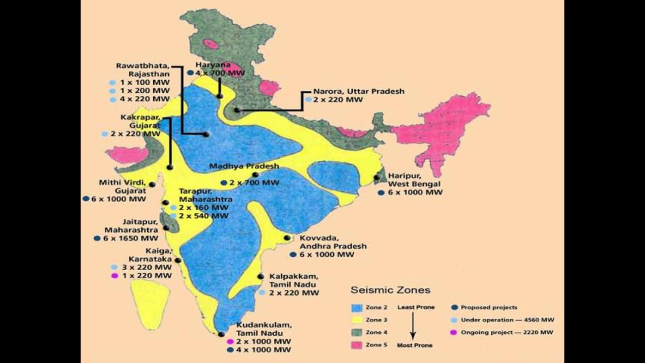 Image result for seismic zones of india