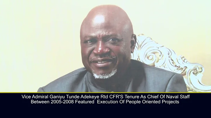 VICE ADMIRAL GANIYU TUNDE ADEKEYE 70