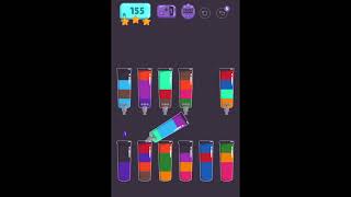 Cups - Water Sort Puzzle Level 155 ⭐️⭐️⭐️