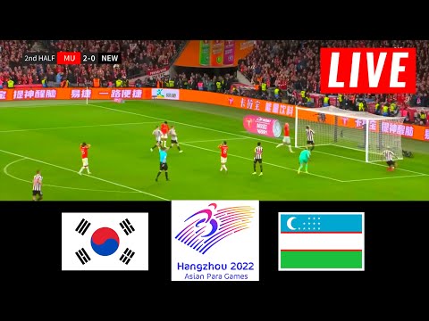 한국 U23 vs 우즈베키스탄 U23 | OCA 남자 아시안게임 2023 | 오늘 라이브 축구 경기 | Pes 21 Gameplay