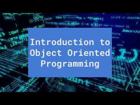 Introduction to Object-Oriented Programming Trailer