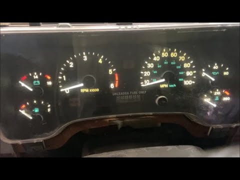 Let there be light! Replacing Jeep TJ Instrument Cluster bulbs with LEDs -  YouTube