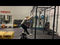 Band-Assisted Single Leg Squat