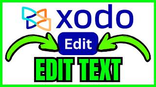 How To Edit Text In Xodo Quick & Easy 2026