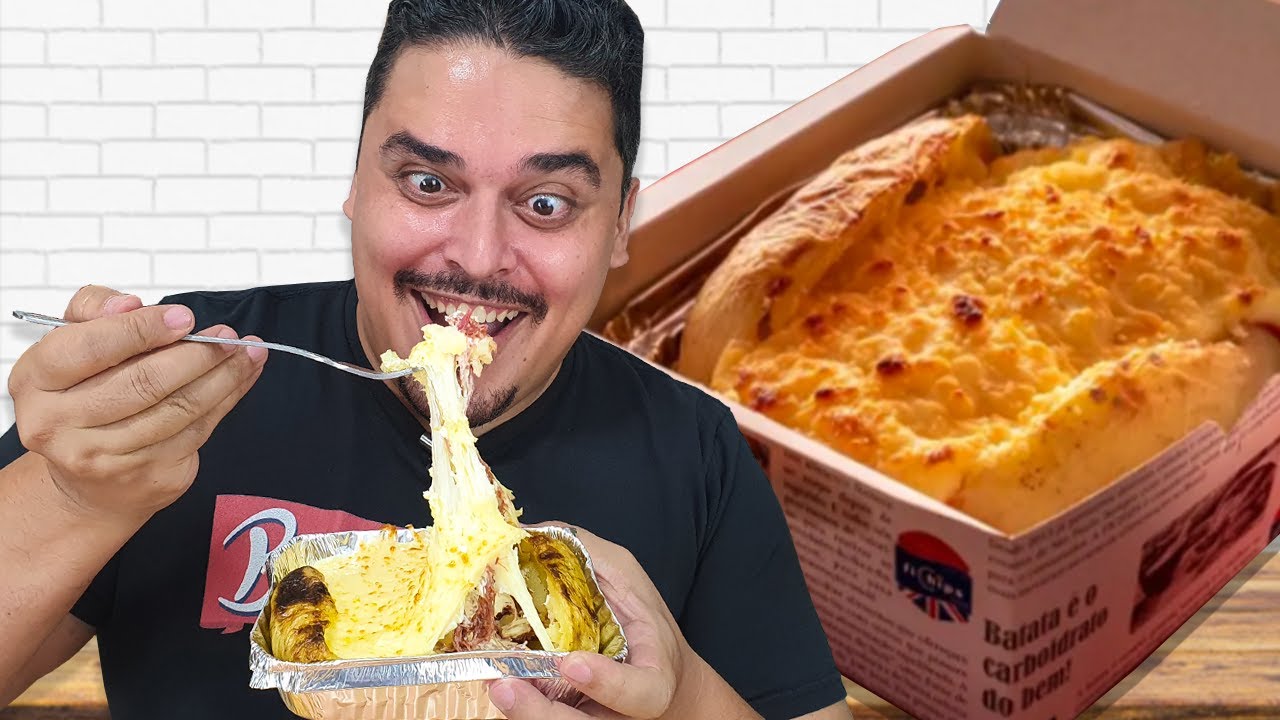 BATATA RECHEADA ASSIM EU NUNCA VI! - Fichips