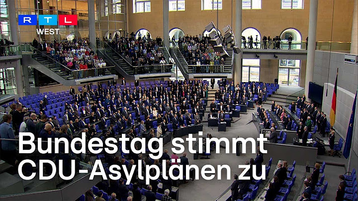 Bundestag stimmt Asylplänen zu – CDU setzt auf AfD-Stimmen | RTL WEST