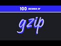 Compression du fichier gzip en 100 secondes