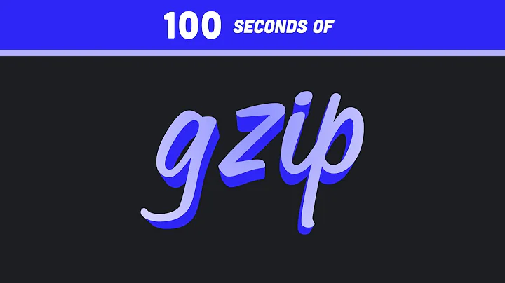 gzip file compression in 100 Seconds - DayDayNews