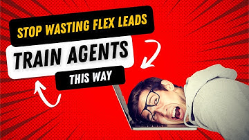 How to Train Agents to CRUSH Zillow Flex Leads