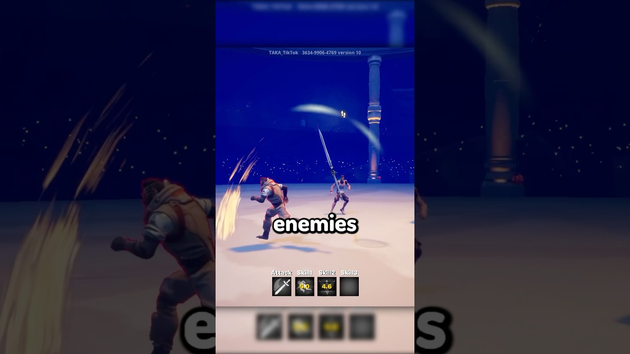 Heroes Blade Ball in Fortnite!? 😱 #fortnite #shorts