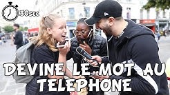 DEVINE LE MOT AU TELEPHONE - 5€ SI TU REUSSIS - Micro Trottoir