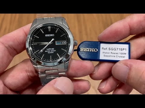 Unboxing the Seiko SGG715P1 - YouTube