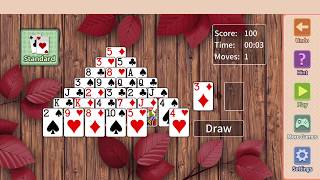 Pyramid Solitaire Classic 3 in 1 screenshot 2