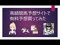 高額競馬予想サイトで有料予想買ってみた!