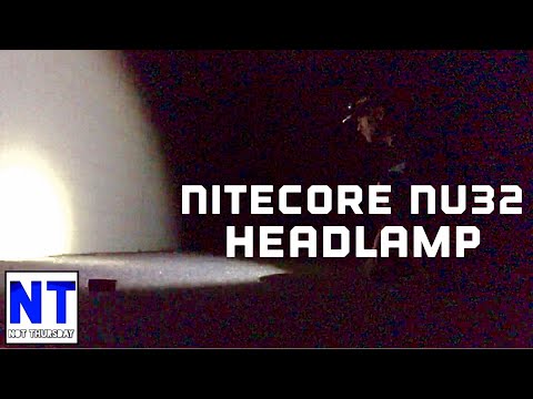 A great headlamp & backpack light Nitecore NU32 review