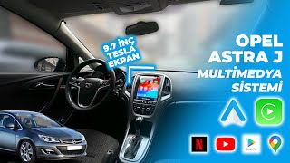 OPEL ASTRA J ➡  CARPLAY & ANDROİDAUTO DESTEKLİ ANDROİD MULTİMEDYA SİSTEMİ