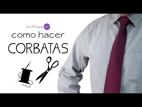 Video: Cómo Coser Una Corbata