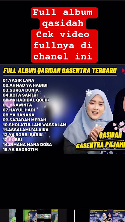 Yasir lana#yasirlana #fullalbumqasidah #fullalbumsholawat #bismilah #yasirlana #kotasantriy #qasidah