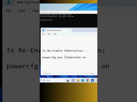 Enable or Disable Hibernation in Windows 10 11