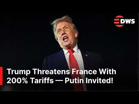 Video BREAKING: Trump Threatens Macron With 200% Tariffs Over Gaza Peace Board | AC1Z